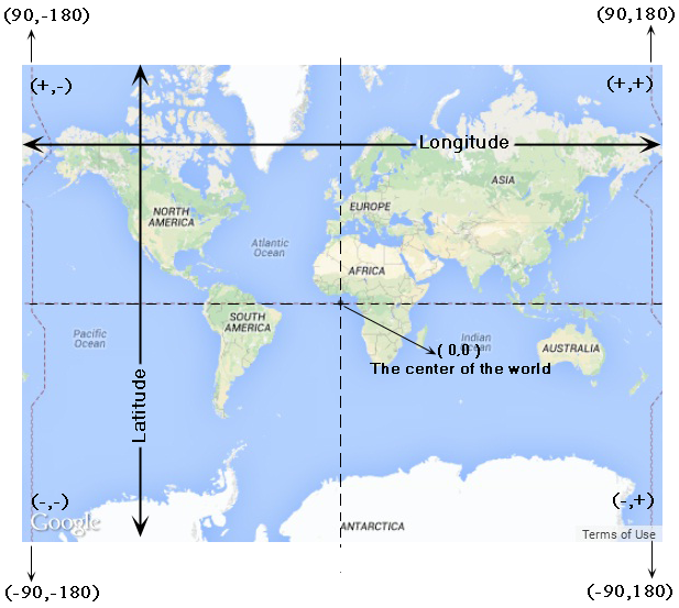 Draw Google Map With Latitude And Longitude ~ Google Maps Latitude And ...