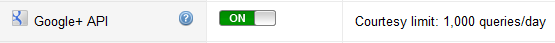 ON-Google-plus-API