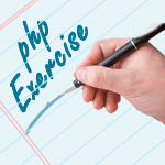 PHP String - Exercises, Practice, Solution