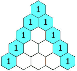 Pascal Triangle Animated using C language
