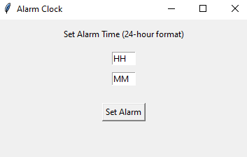 Python: Basic Alarm Clock.