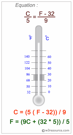 How do you convert 45°C to Fahrenheit? 
