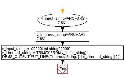 Oracle TRIM examples code samples