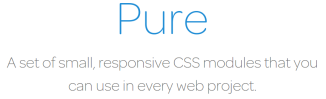 pure responsive grids pure css