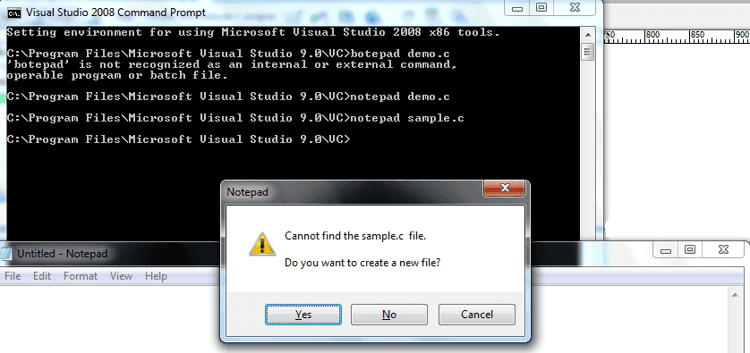 c editor for windows xp